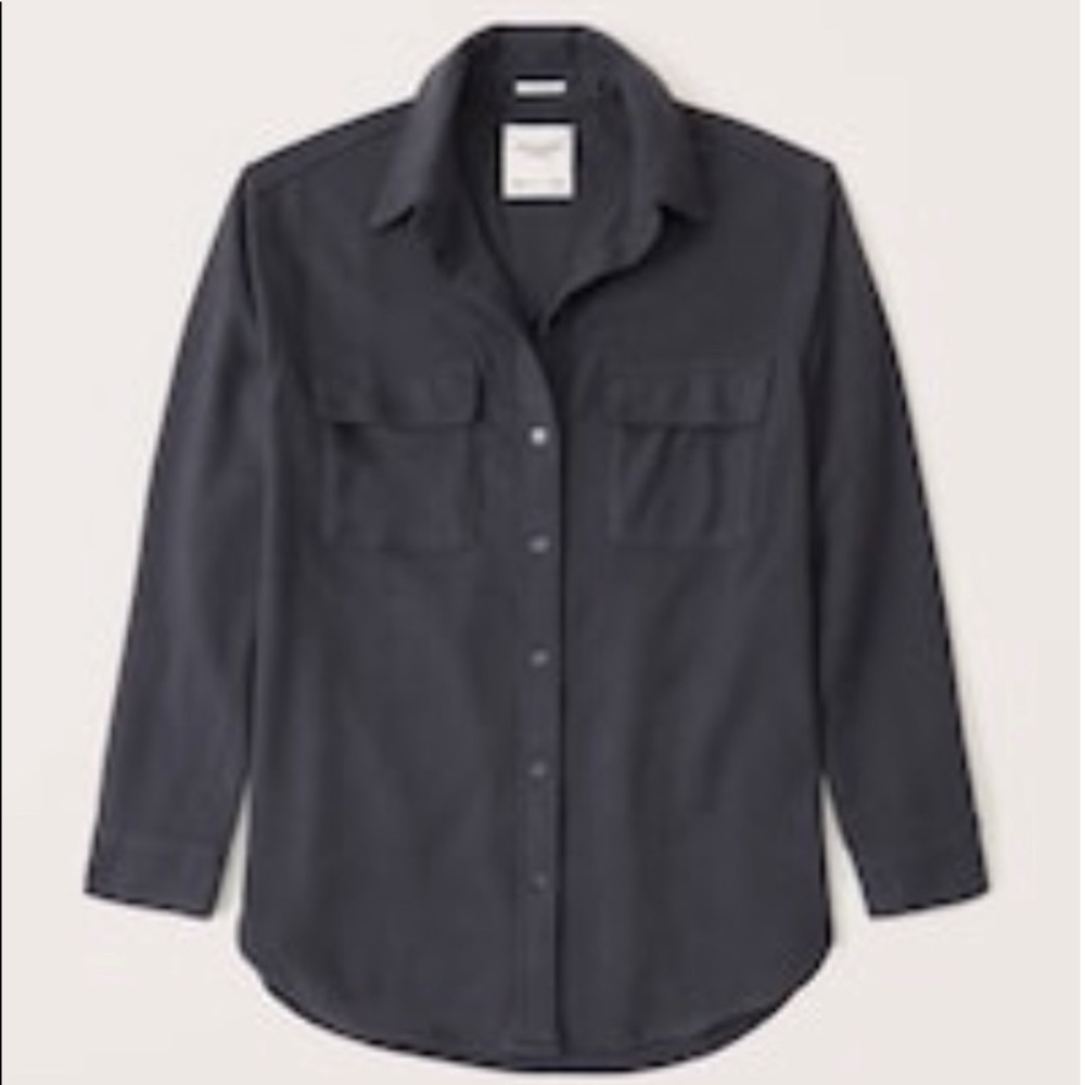 A&F Flannel Shacket NWT